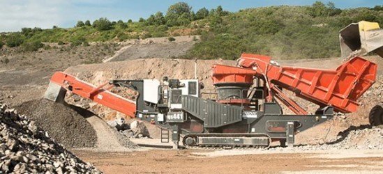 Sandvik QS441 Mobile "S" cone crusher