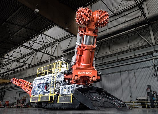 Sandvik MT720 Roadheader for tunneling